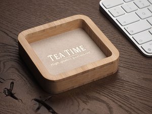 Schreibtisch-Organizer aus Holz 1849292